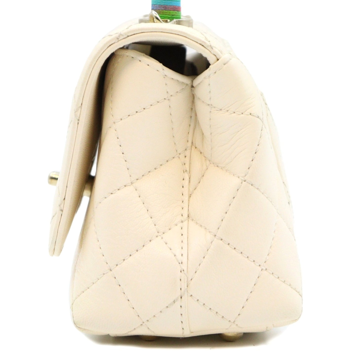Chanel Mini Coco Handle 2way Shoulder AS2215