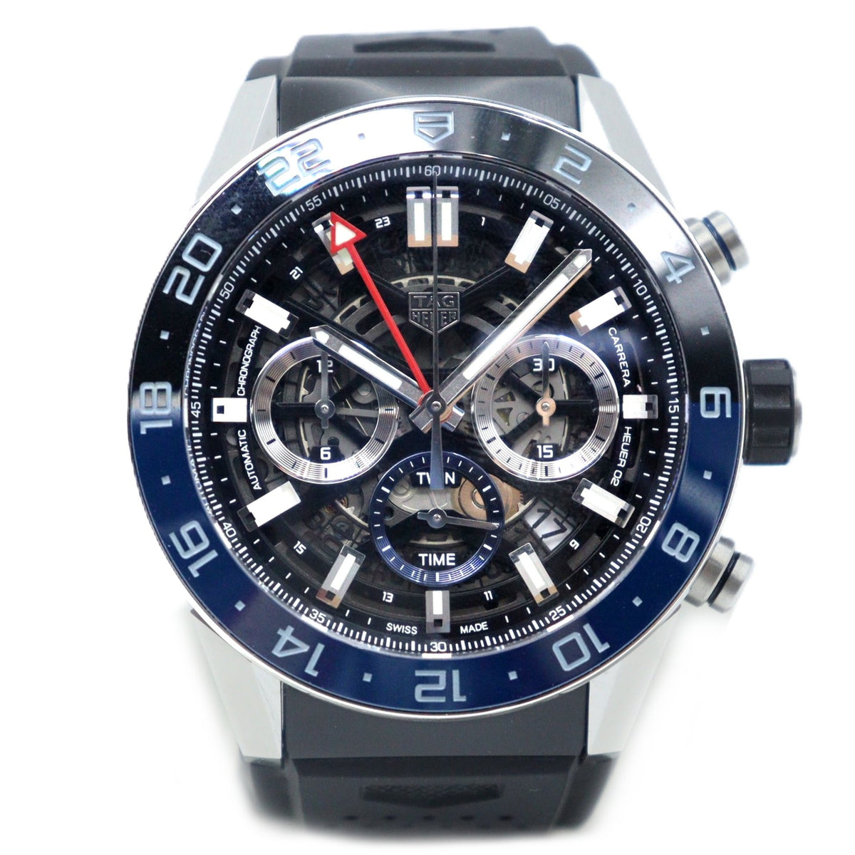 Tag Heuer Carrera Chronograph Twin Time Automatic CBG2A1Z.FT6157