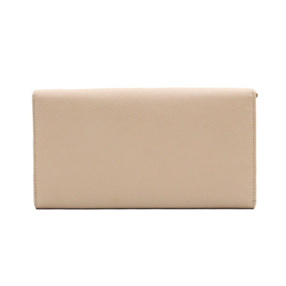 Prada Saffiano Metal Leather Chain Wallet 1M1440