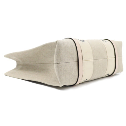 Chloe Woody Canvas Medium Totebag