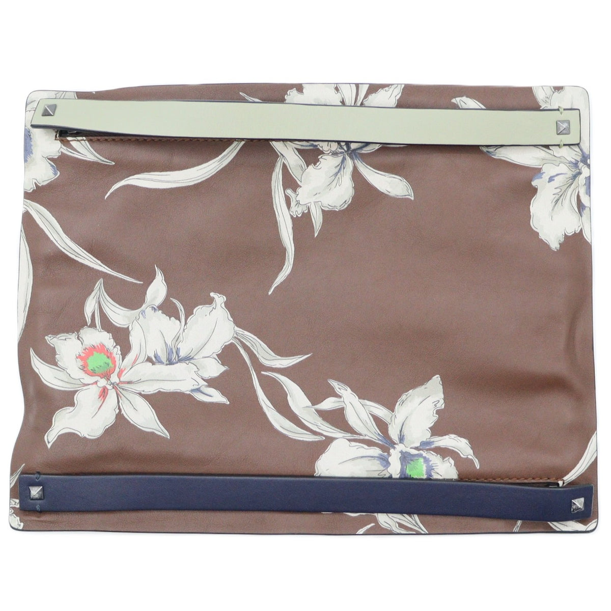 Valentino Flower Motif Clutch Bag