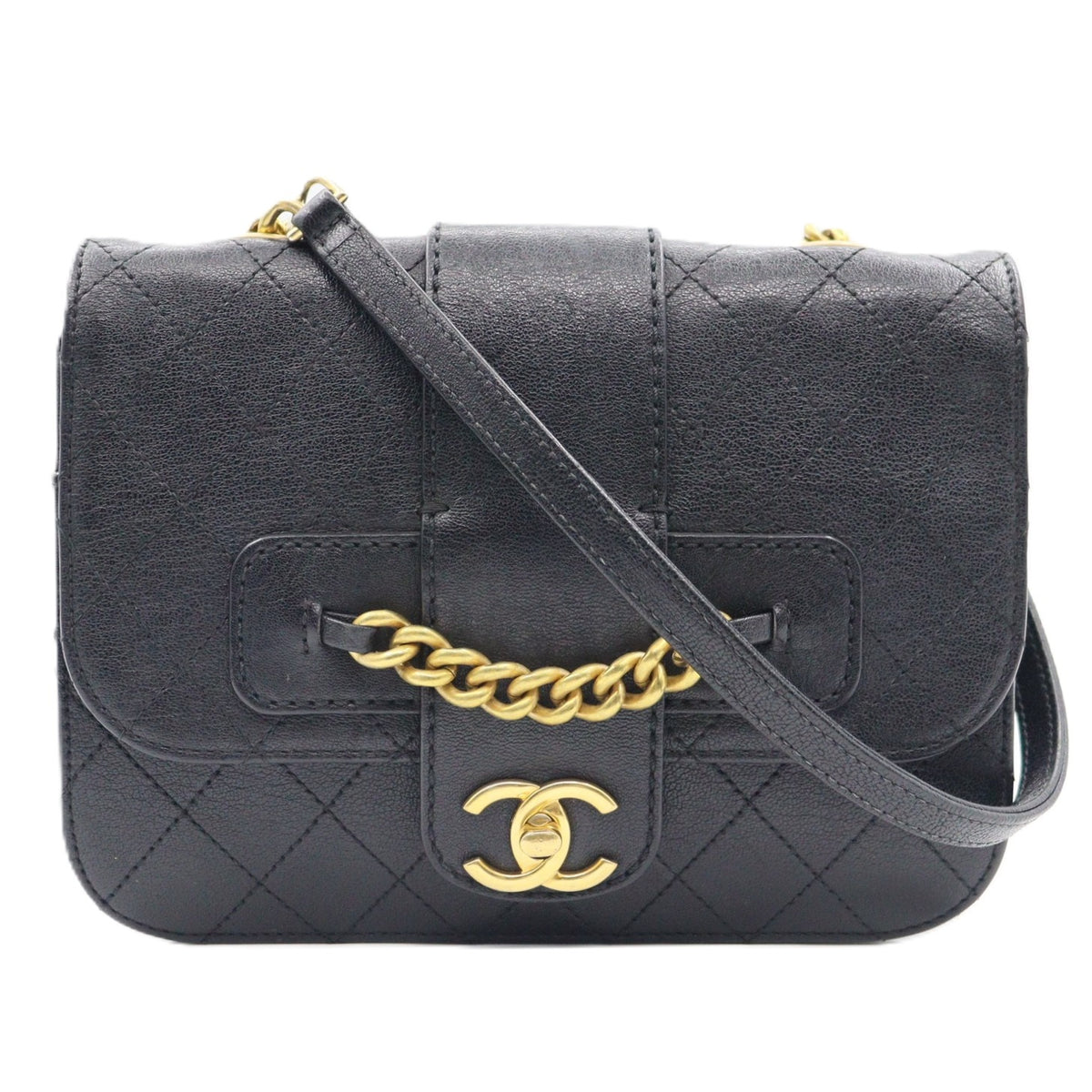 Chanel Front Chain Flap Chain Shoulder