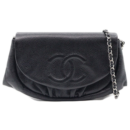 Chanel Half Moon Chain Shoulder A40033