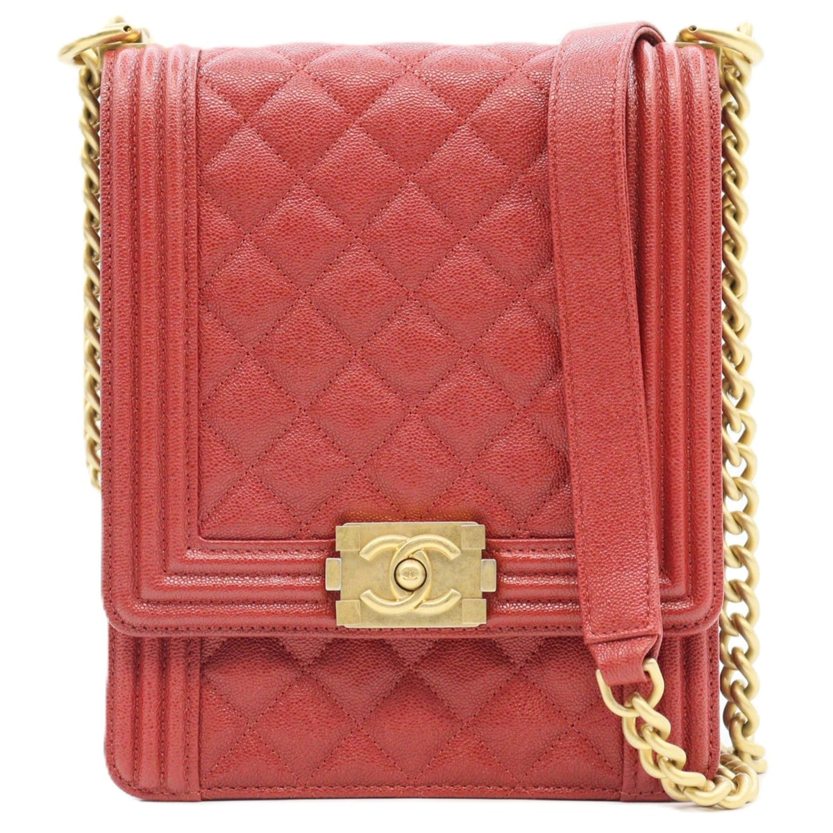 Chanel BoyChanel Phone Case Chain Shoulder AS0130
