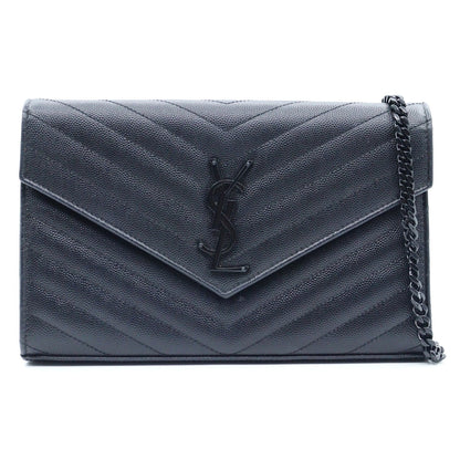Saint Laurent Cassandre Chain Wallet 377828
