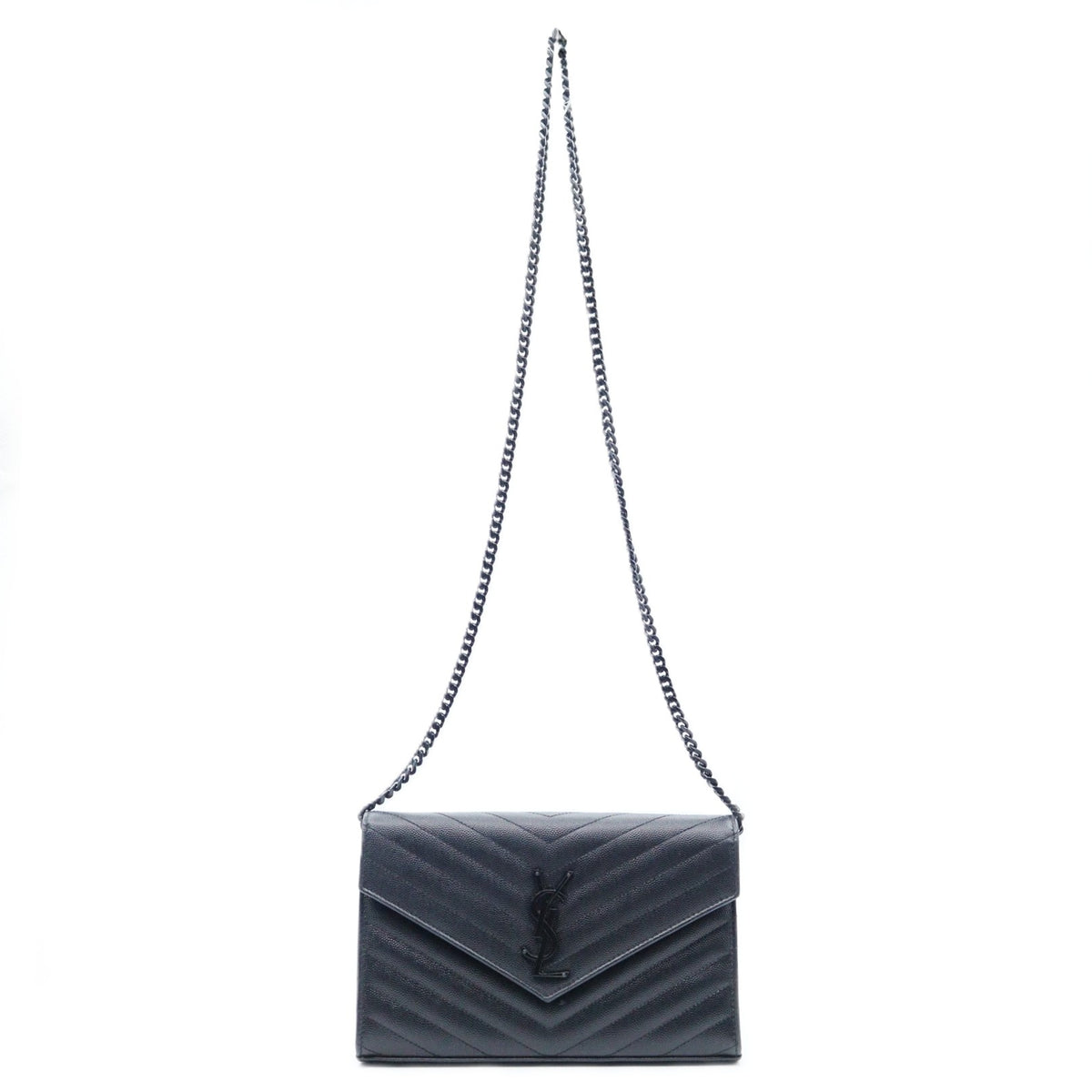 Saint Laurent Cassandre Chain Wallet 377828