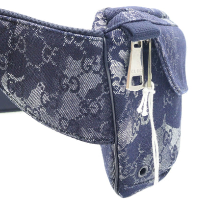 Gucci GG Denim Camouflage Belt Bag 851706