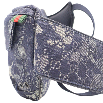 Gucci GG Denim Camouflage Belt Bag 851706