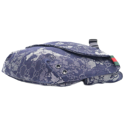 Gucci GG Denim Camouflage Belt Bag 851706