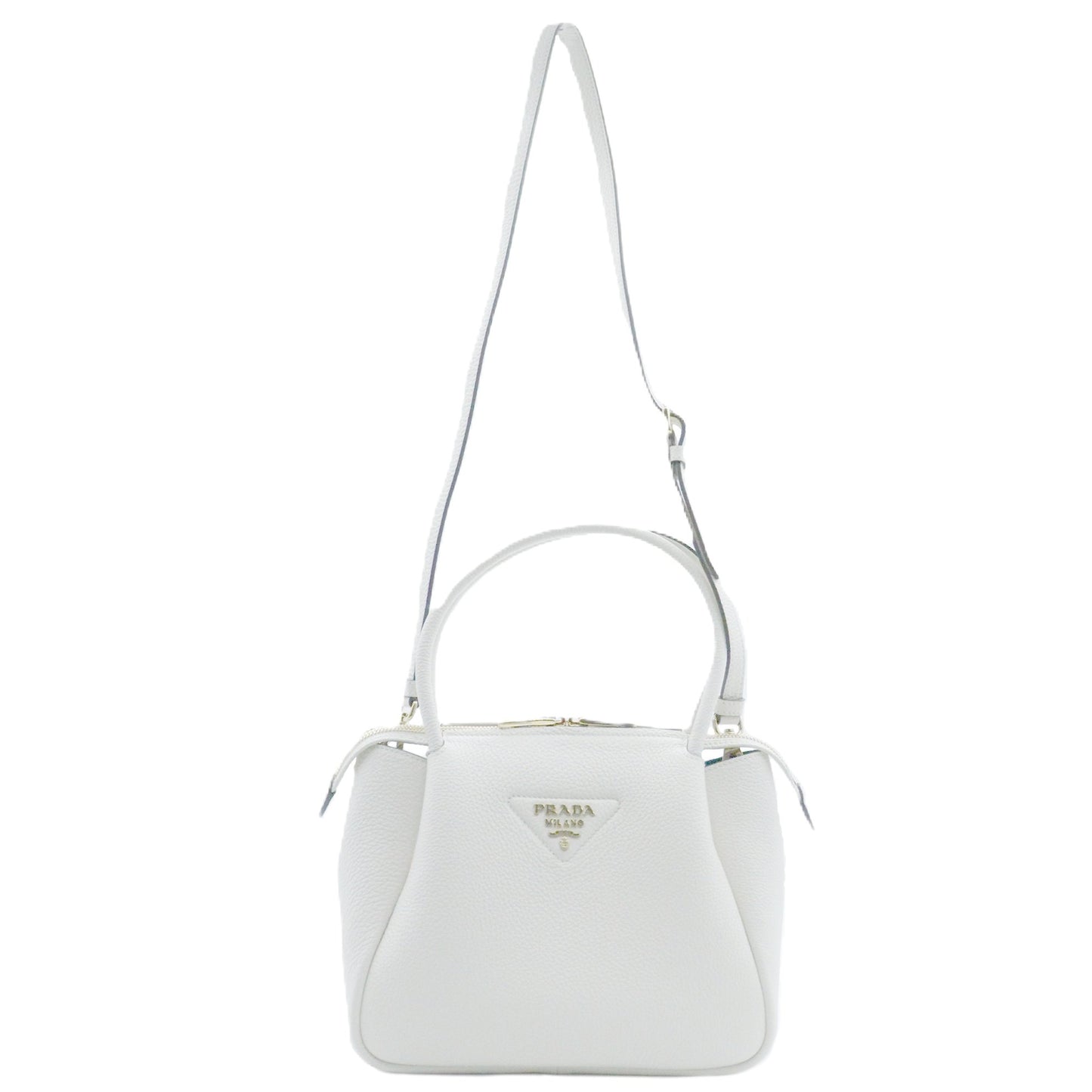 Prada Vitello Daino Soft Leather 2way Shoulder 1BA362