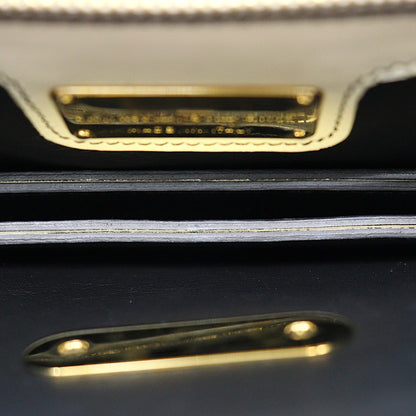 Salvatore Ferragamo Two-tone Zigzag Shoulder bag DH-21 G560