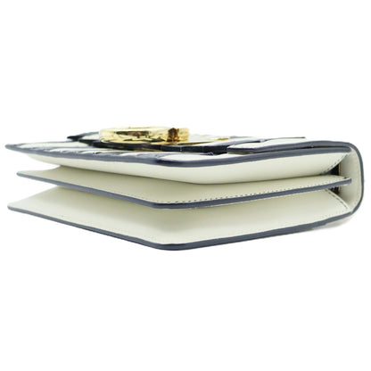 Salvatore Ferragamo Two-tone Zigzag Shoulder bag DH-21 G560