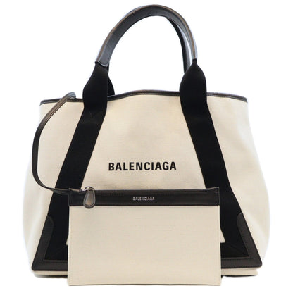 Balenciaga Navy Cabas Medium Tote Bag 581292