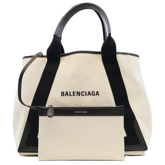 Balenciaga Navy Cabas Medium Tote Bag 581292
