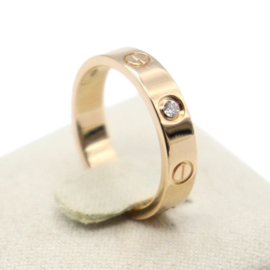 Cartier B4050700 Love, Small Model, 1 Diamond Ring
