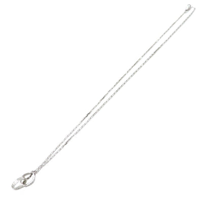 Cartier B7013700 Love Pendant, Half Paved Necklace