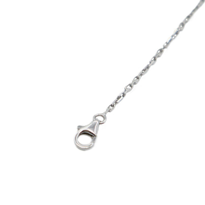 Cartier B7013700 Love Pendant, Half Paved Necklace