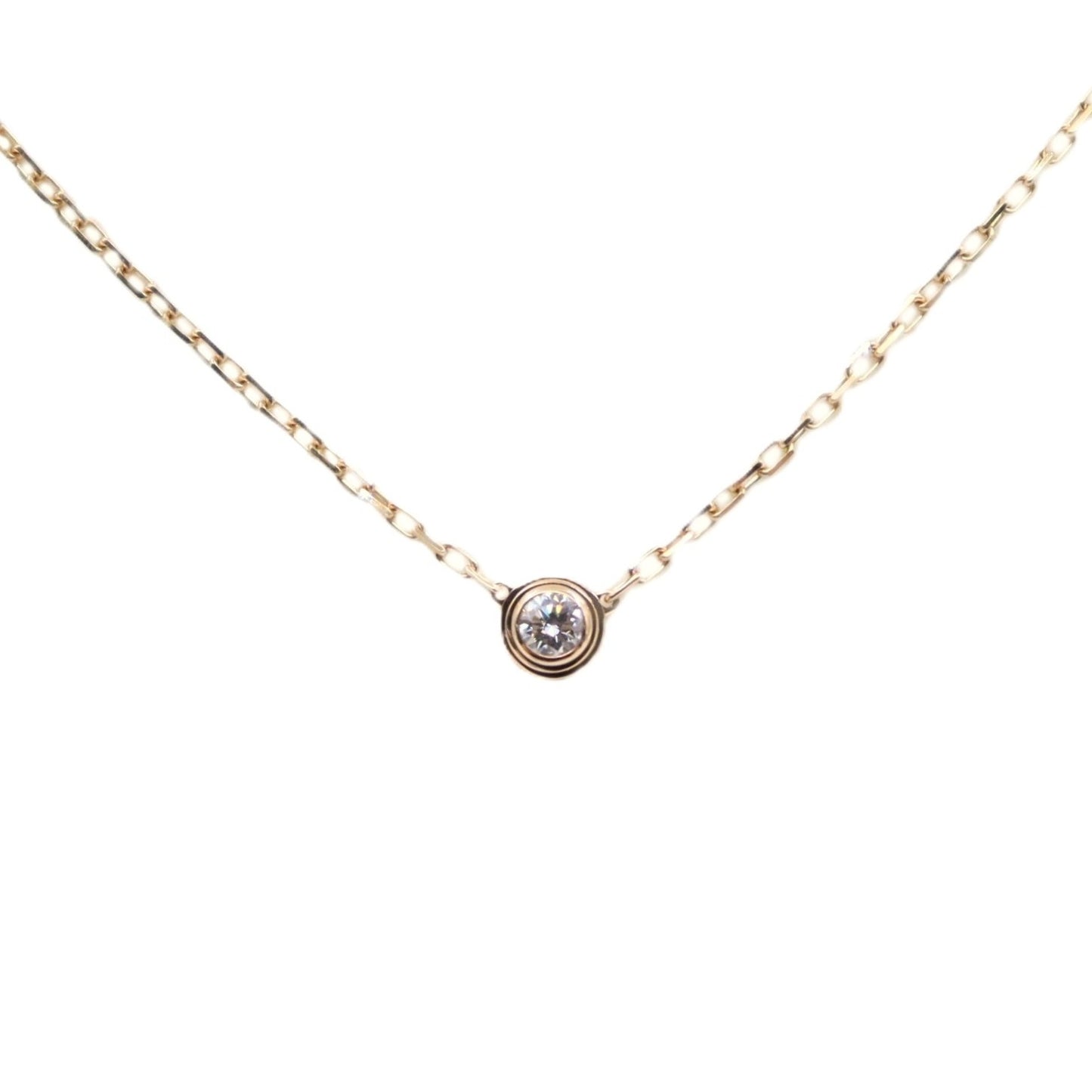 Cartier B7215700 D'amour Pendant Diamond, Small Model Necklace