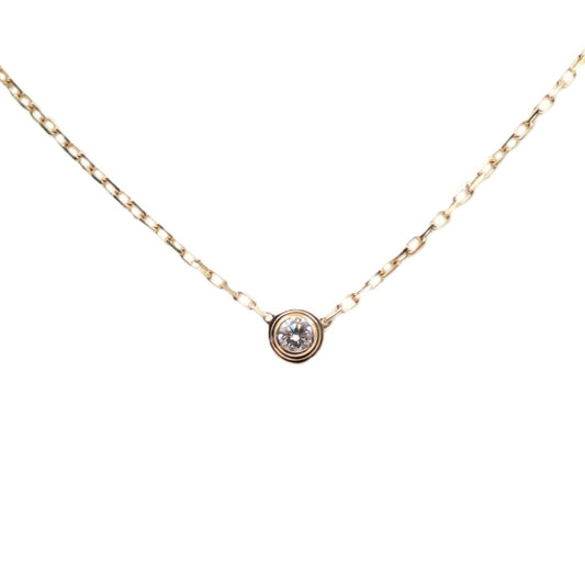 Cartier B7215700 D'amour Pendant Diamond, Small Model Necklace