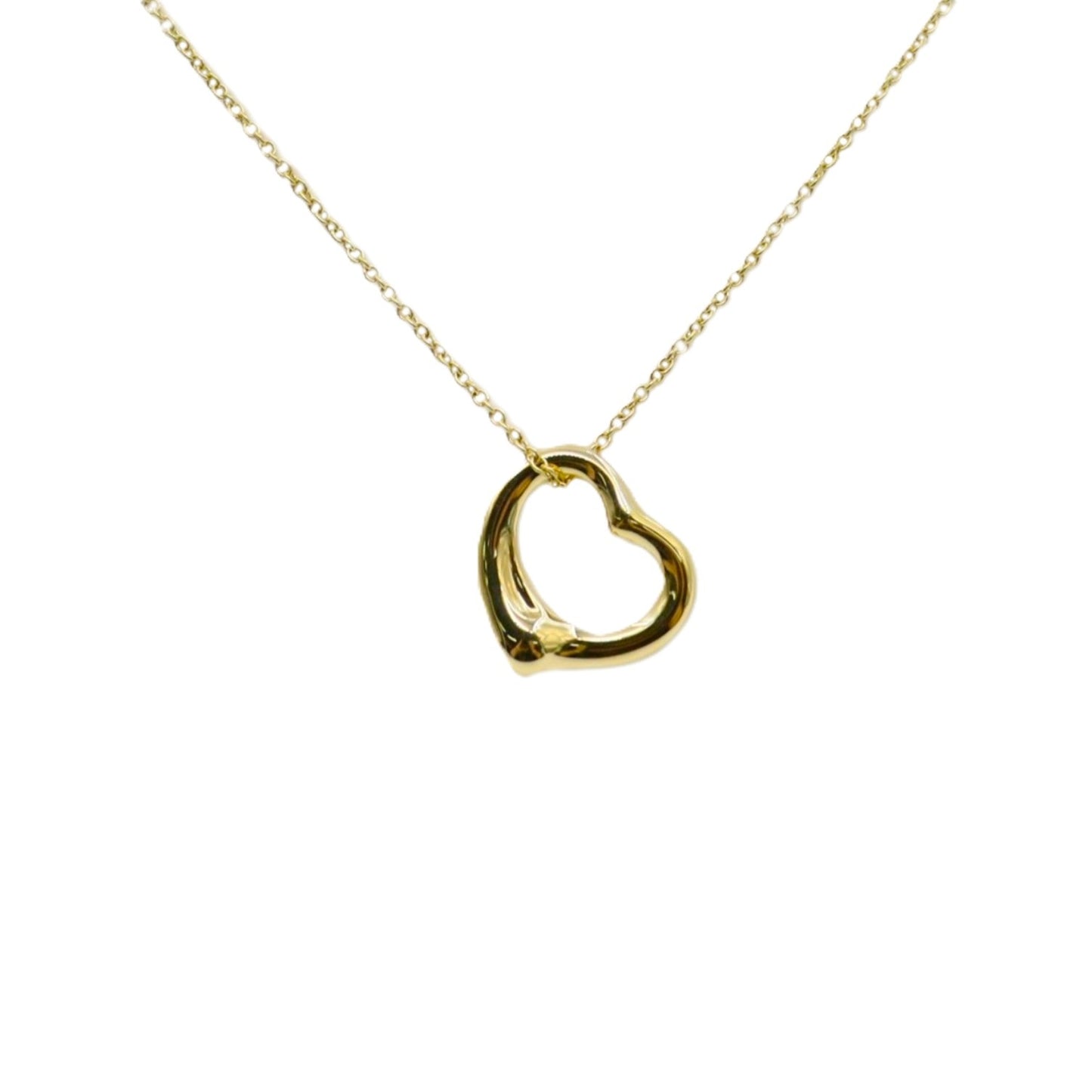 Tiffany & Co 60018198 Elsa Peretti Open Heart Necklace