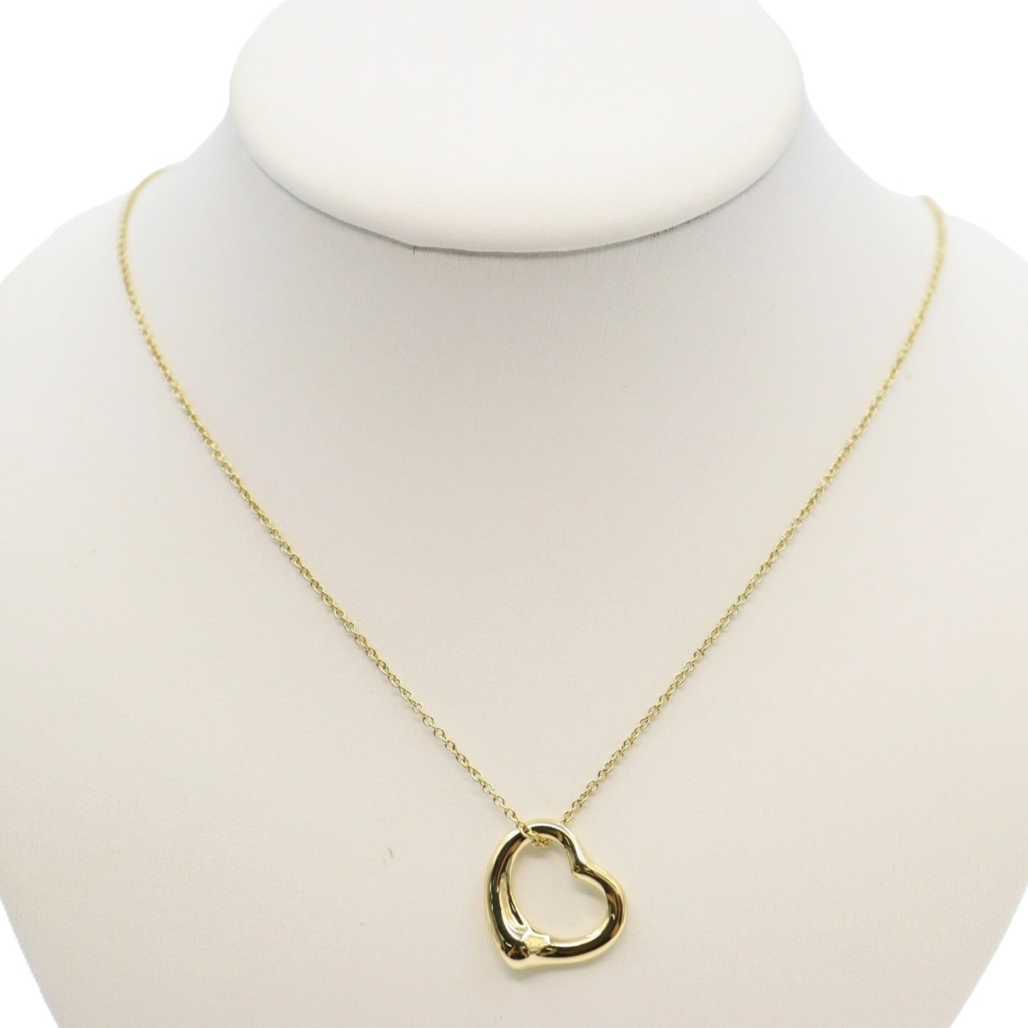 Tiffany & Co 60018198 Elsa Peretti Open Heart Necklace