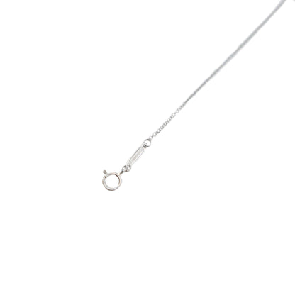 Tiffany & Co 63842842 Mini T Smile Pendant Necklace