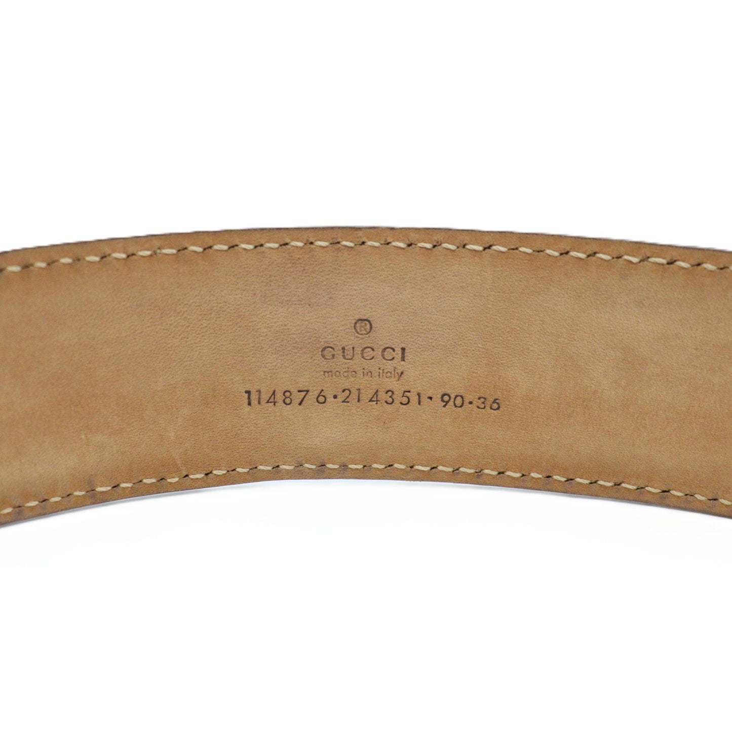 Gucci GG Logo Belt 114876
