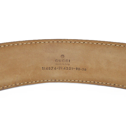 Gucci GG Logo Belt 114876