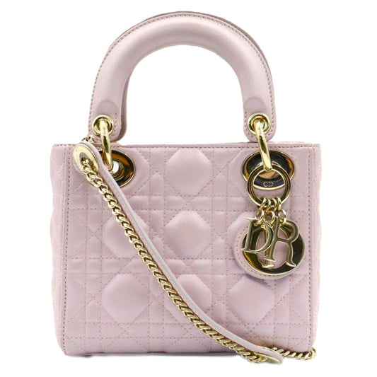 Dior Mini Lady Dior 2way Shoulder M050ONGE_M50P