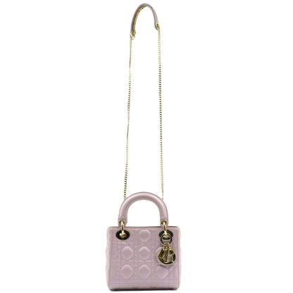 Dior Mini Lady Dior 2way Shoulder M050ONGE_M50P