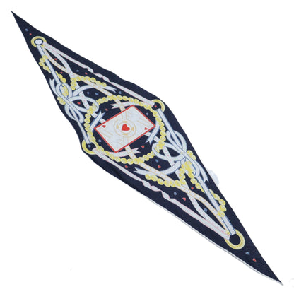 Hermes Dame de Coeur nano Losange Scarf