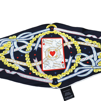 Hermes Dame de Coeur nano Losange Scarf