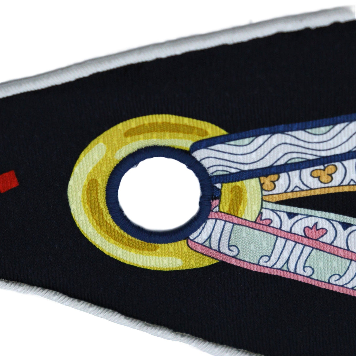 Hermes Dame de Coeur nano Losange Scarf