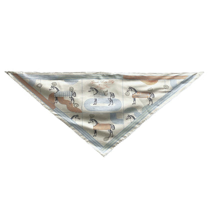Hermes Garde-Robe Pop Charm Triangle Scarf