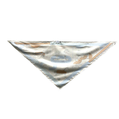 Hermes Garde-Robe Pop Charm Triangle Scarf