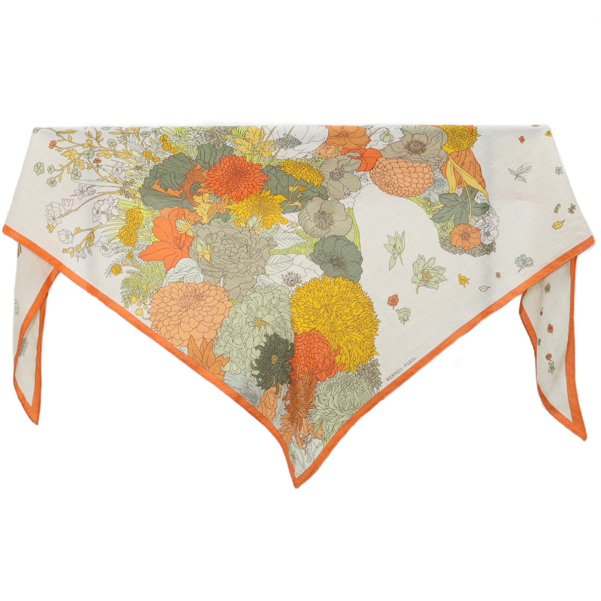 Hermes Robe Legere Maxi Triangle Scarf