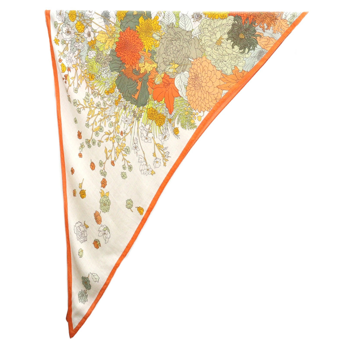 Hermes Robe Legere Maxi Triangle Scarf