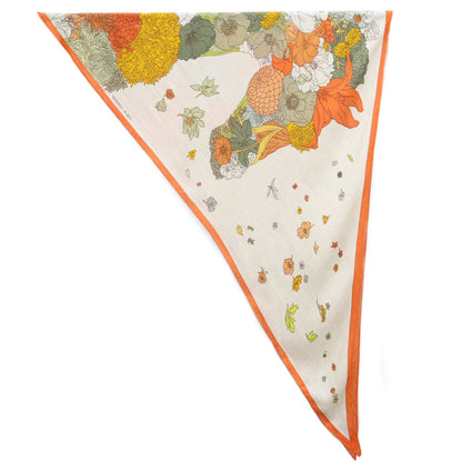Hermes Robe Legere Maxi Triangle Scarf