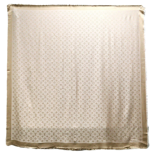 Louis Vuitton Monogram Denim Shawl Scarf M76068
