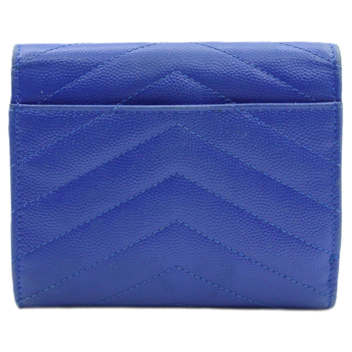 Saint Laurent Cassandre Matelasse Compact Tri Fold Wallet 403943