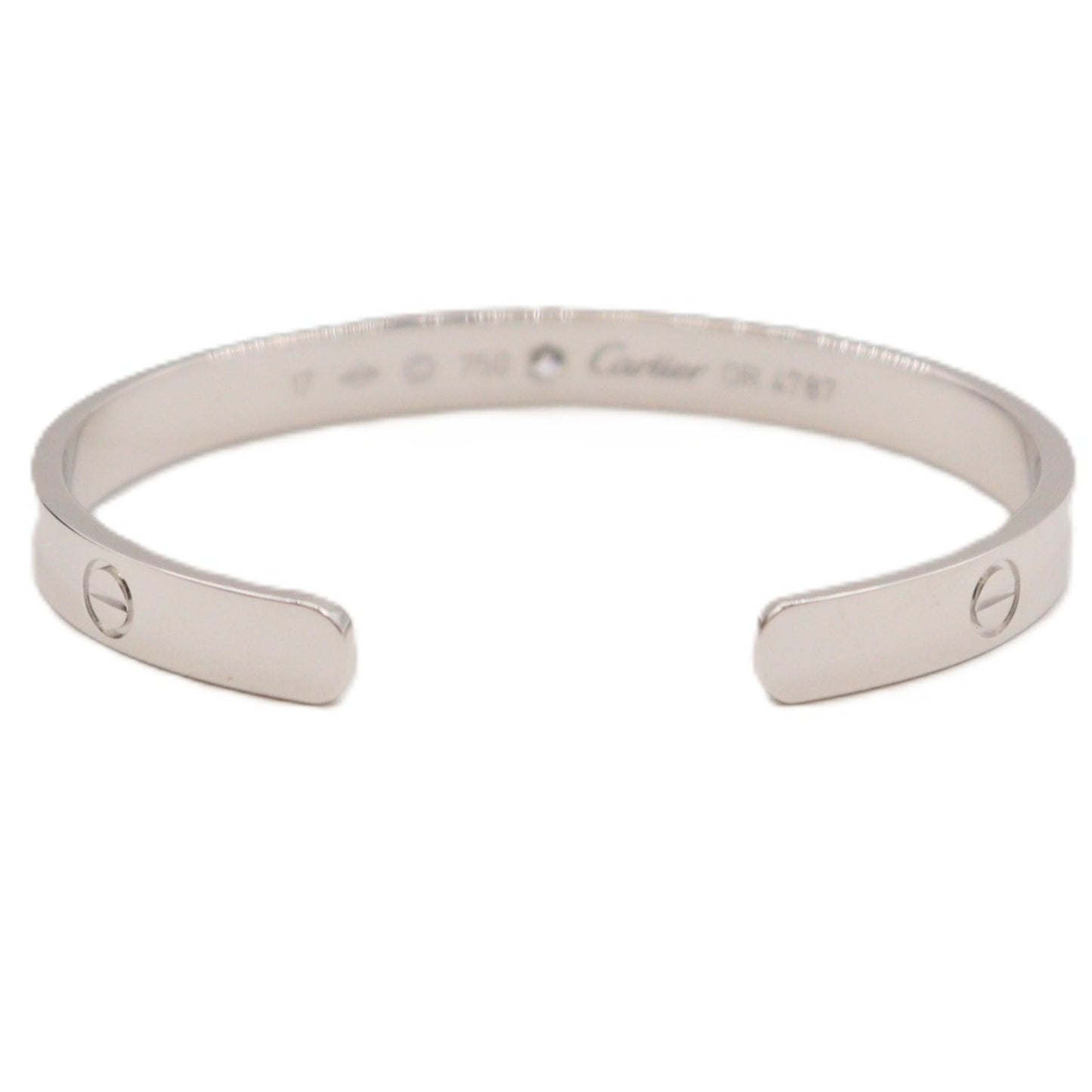 Cartier B6029900 Love, Open Classic Model 1 Paved Diamond Bracelet