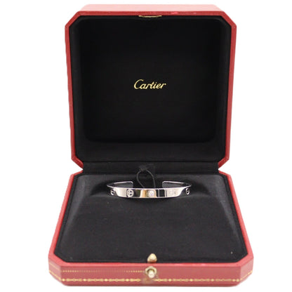 Cartier B6029900 Love, Open Classic Model 1 Paved Diamond Bracelet