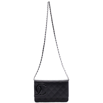 Chanel Camboo Line Chain Wallet A46646