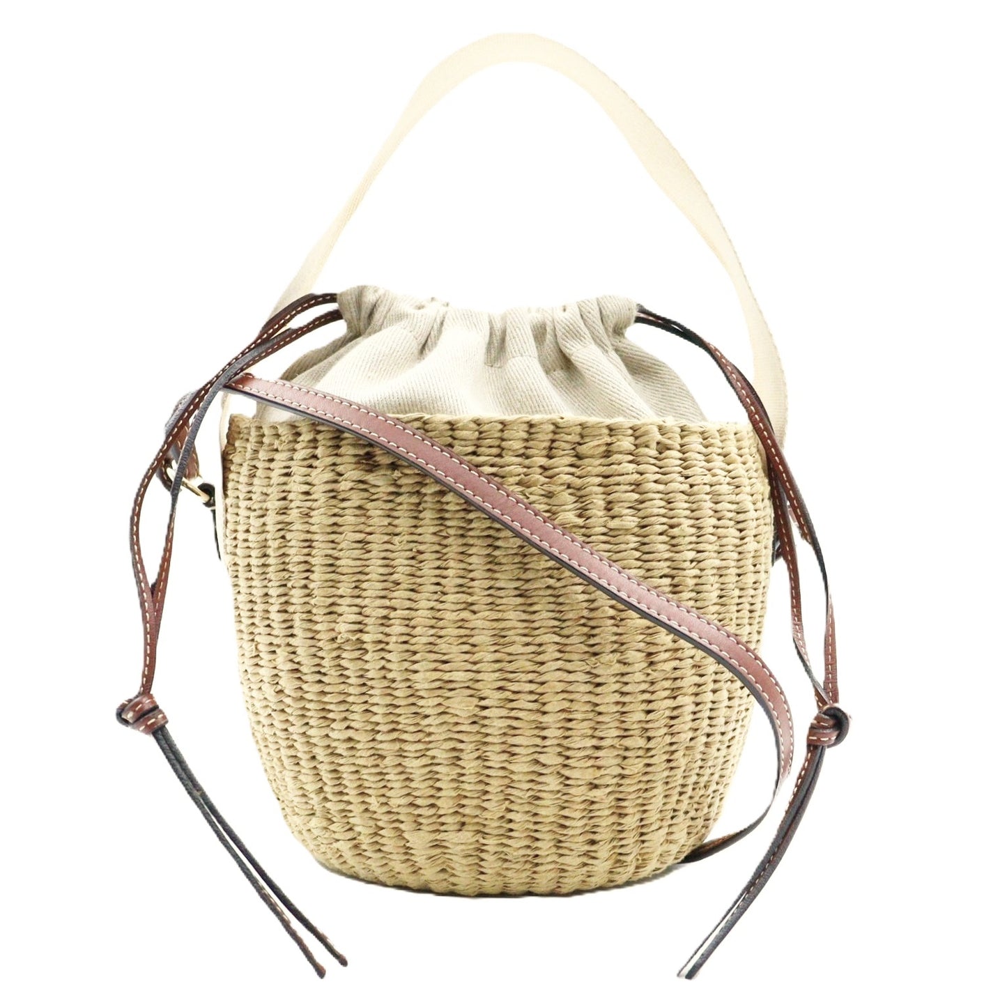 Chloe x MIFUKO Woody Basket Mini Bag CHC22SS281G55101