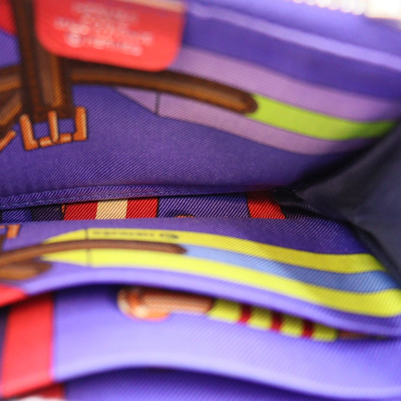 Hermes Silk In Compact Wallet