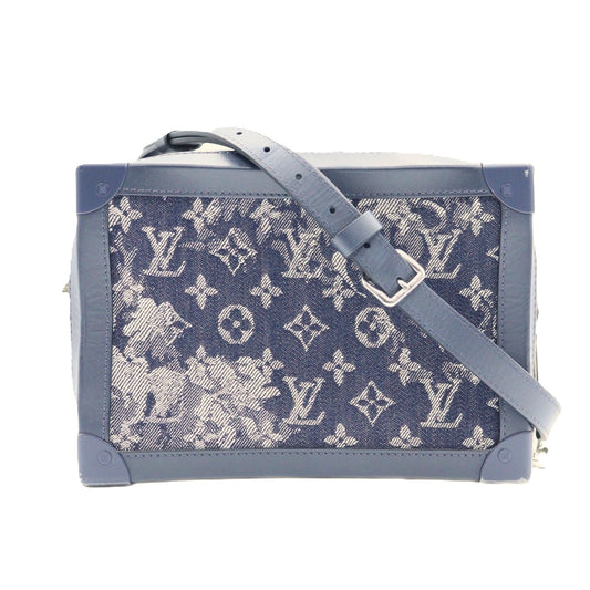 Louis Vuitton Tapestr Soft Trunk Chain Shoulder M57283