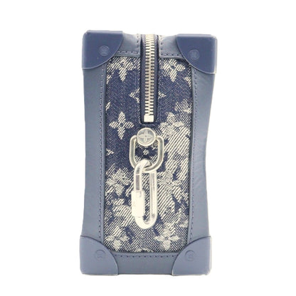 Louis Vuitton Tapestr Soft Trunk Chain Shoulder M57283