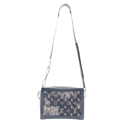 Louis Vuitton Tapestr Soft Trunk Chain Shoulder M57283