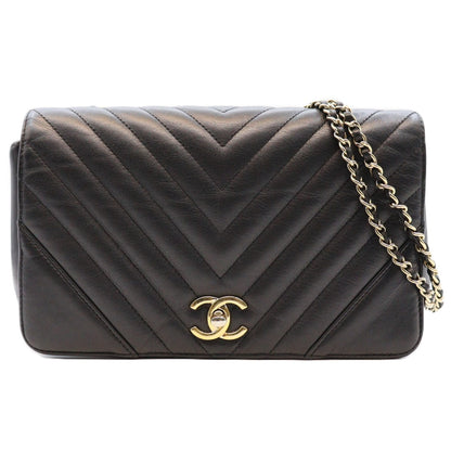 Chanel Chevron Flap Chain Shoulder A91587