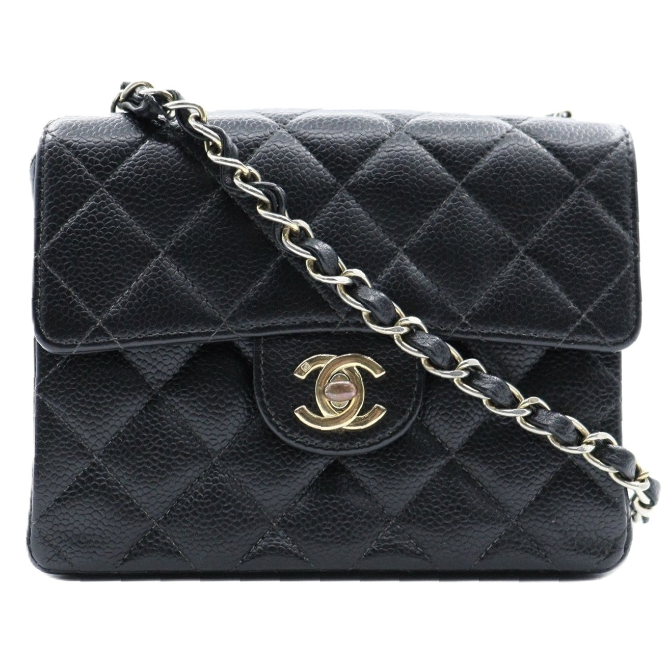 Chanel Mini Matelasse Chain Shoulder A01115